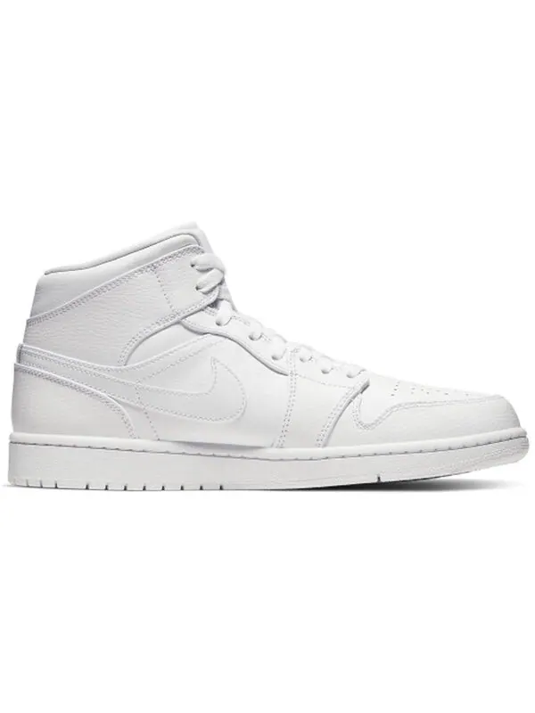 Кроссовки 1 средние Air Jordan — изображение 2 из 4, белый