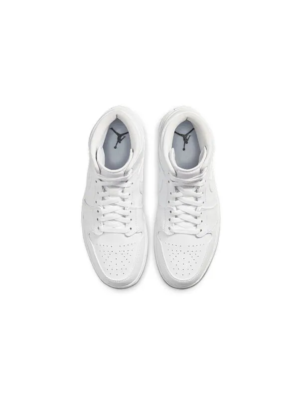 Кроссовки 1 средние Air Jordan — изображение 4 из 4, белый