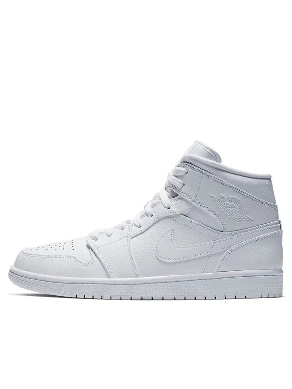 Кроссовки 1 средние Air Jordan — изображение 1 из 4, белый