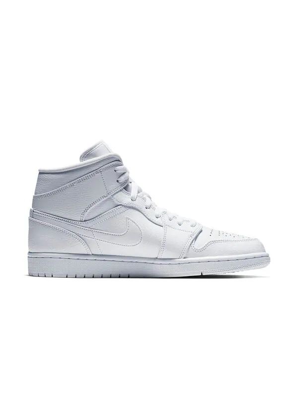 Кроссовки 1 средние Air Jordan — изображение 2 из 4, белый
