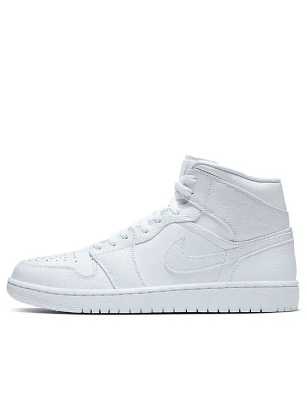 Кроссовки 1 средние Air Jordan — изображение 1 из 4, белый