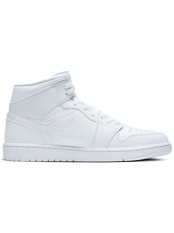 Кроссовки 1 средние Air Jordan — изображение 2 из 4, белый