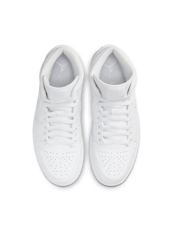 Кроссовки 1 средние Air Jordan — изображение 4 из 4, белый