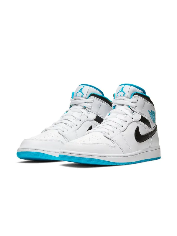 Кроссовки 1 средние Air Jordan — изображение 3 из 4, белый