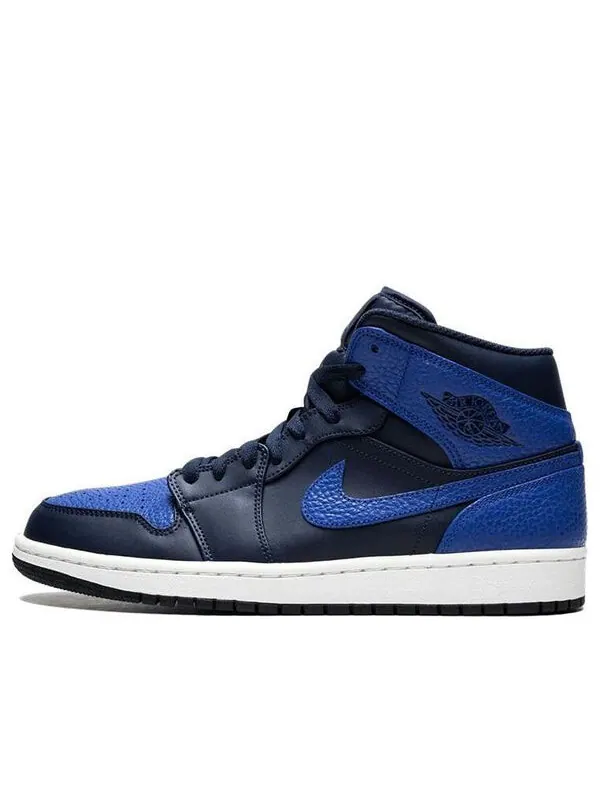 Кроссовки 1 retro mid 'obsidian royal' Air Jordan — изображение 1 из 4, белый