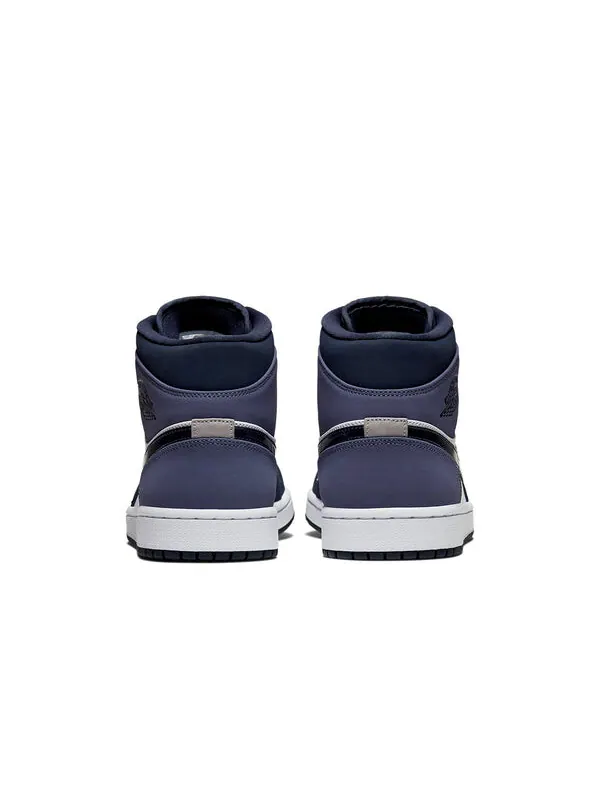 Кроссовки 1 средние Air Jordan — изображение 4 из 4, фиолетовый-белый