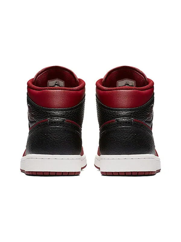 Кроссовки 1 средние Air Jordan — изображение 4 из 4, красный/черный-белый