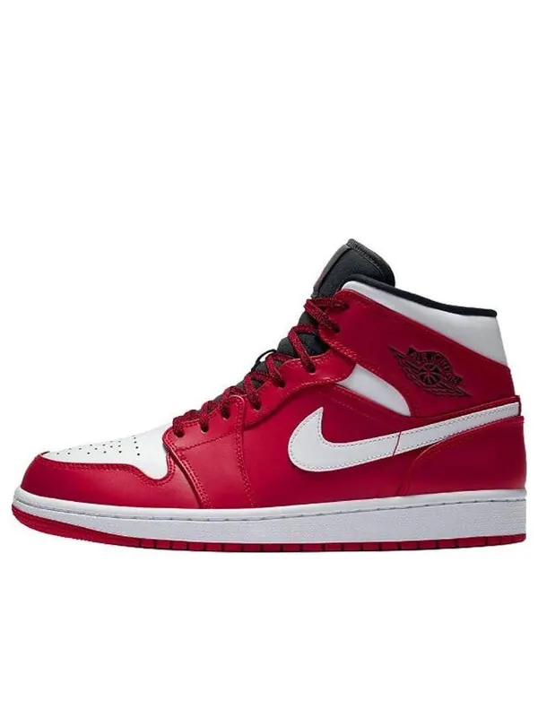 Кроссовки 1 средние Air Jordan — изображение 1 из 4, красный/белый/черный