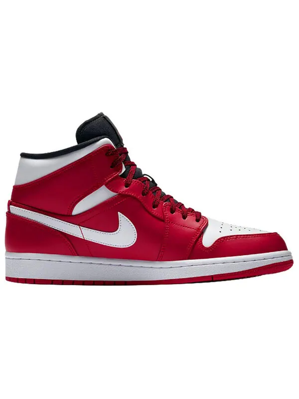 Кроссовки 1 средние Air Jordan — изображение 2 из 4, красный/белый/черный