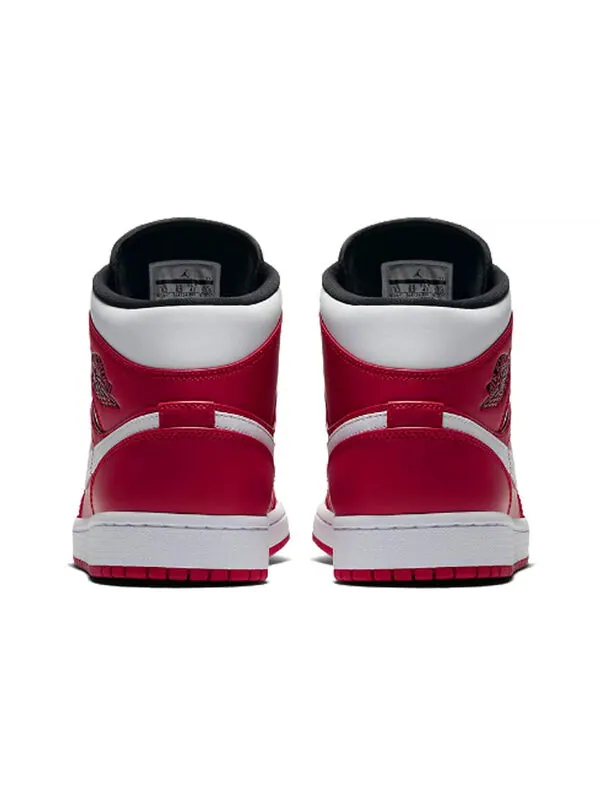 Кроссовки 1 средние Air Jordan — изображение 4 из 4, красный/белый/черный