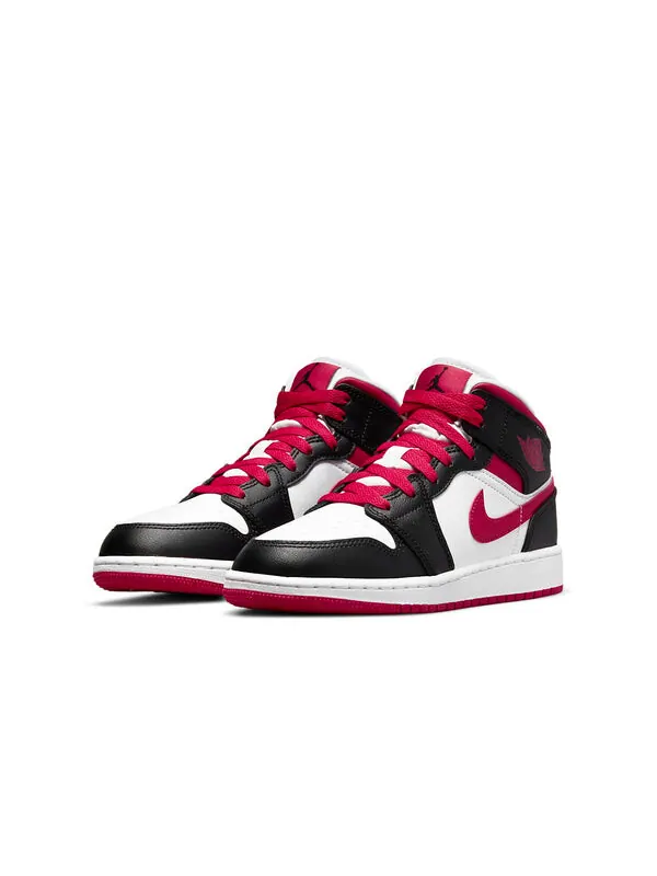 Кроссовки 1 средние Air Jordan — изображение 3 из 4, белый/черный