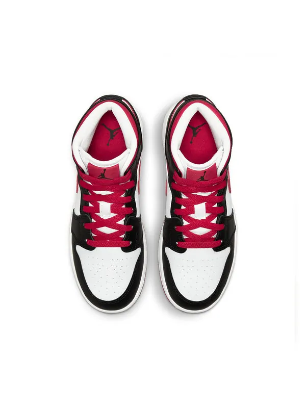 Кроссовки 1 средние Air Jordan — изображение 4 из 4, белый/черный