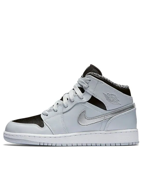 Кроссовки 1 ретро средние Air Jordan — изображение 1 из 4, серый