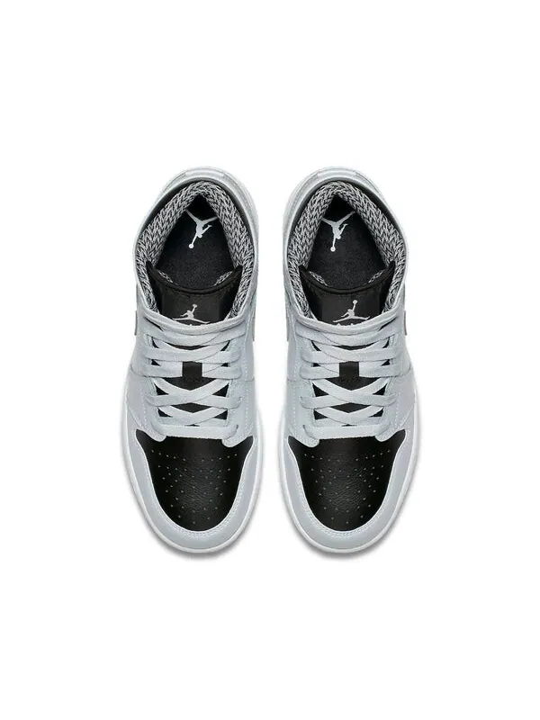 Кроссовки 1 ретро средние Air Jordan — изображение 4 из 4, серый