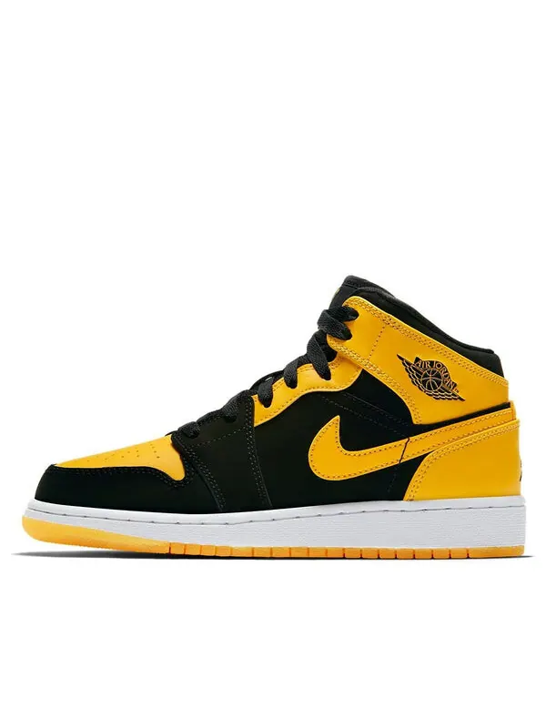 Кроссовки 1 ретро средние Air Jordan — изображение 1 из 4, черный/-белый