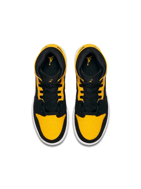 Кроссовки 1 ретро средние Air Jordan — изображение 4 из 4, черный/-белый