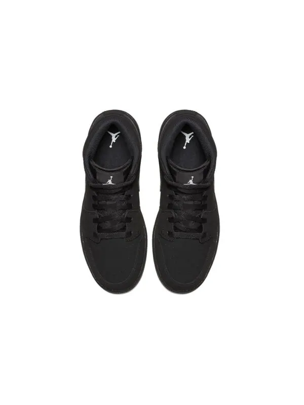 Кроссовки 1 средние Air Jordan — изображение 4 из 4, черный