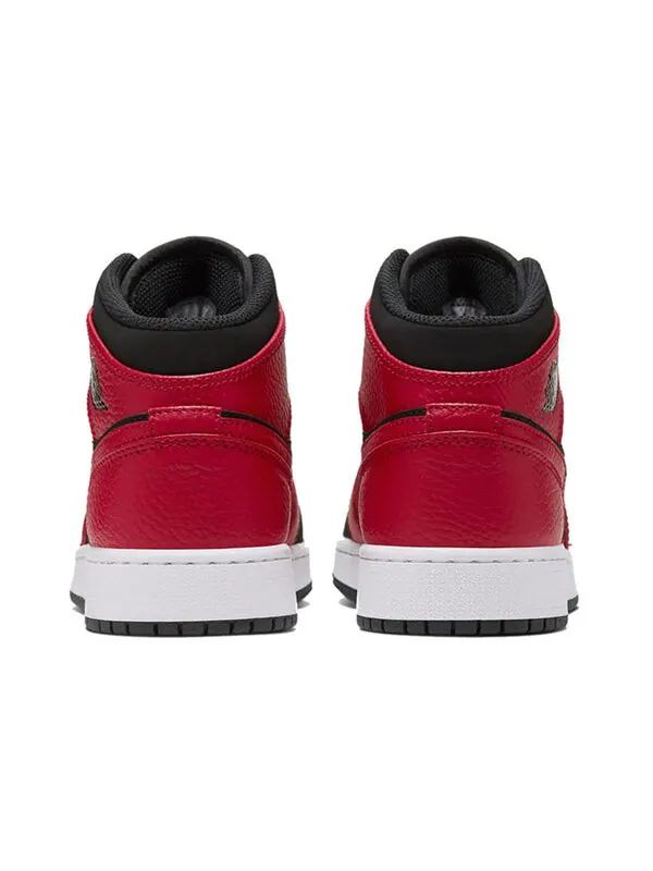 Кроссовки 1 средние Air Jordan — изображение 4 из 4, черный/белый-красный