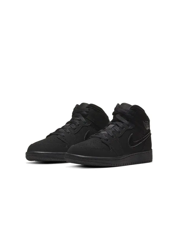 Кроссовки 1 средние Air Jordan — изображение 3 из 4, черный
