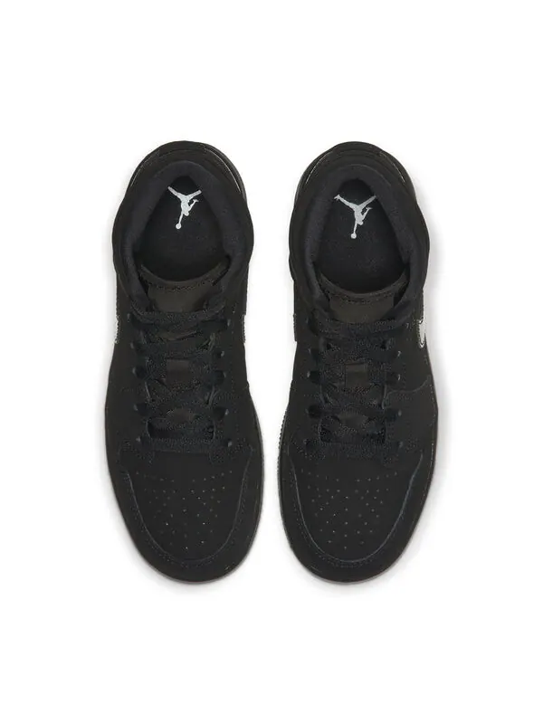 Кроссовки 1 средние Air Jordan — изображение 4 из 4, черный
