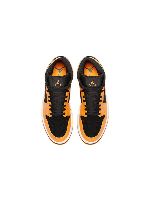 Кроссовки 1 ретро средние Air Jordan — изображение 3 из 4, черный/-светлый