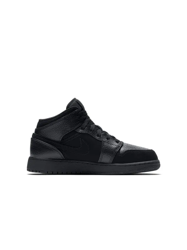 Кроссовки 1 средние Air Jordan — изображение 2 из 4, черный