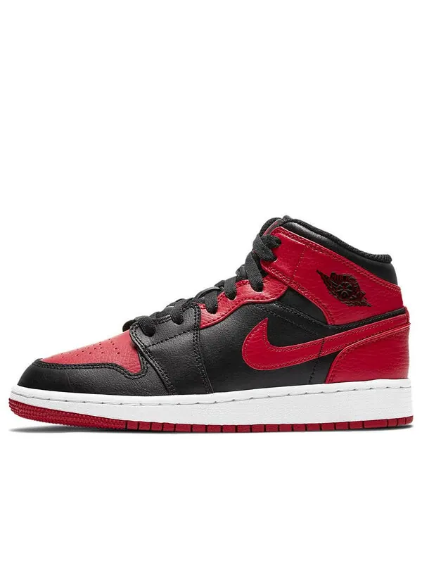 Кроссовки 1 средние Air Jordan — изображение 1 из 4, черный/красный/белый