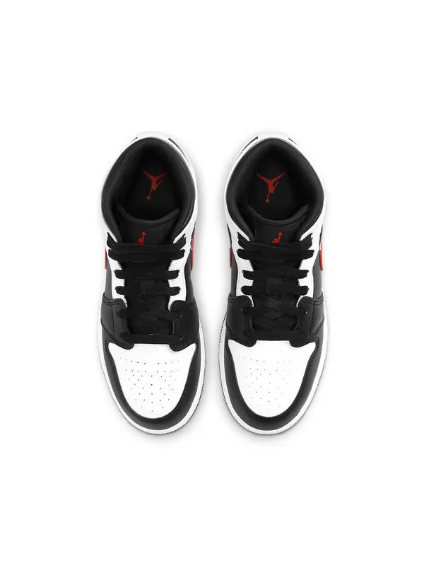 Кроссовки 1 средние Air Jordan — изображение 4 из 4, черный/белый/красный