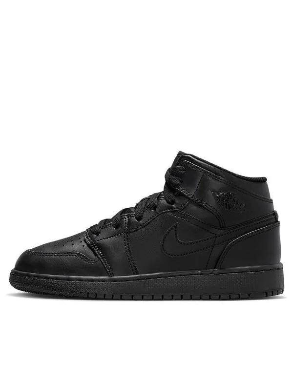 Кроссовки 1 средние Air Jordan — изображение 1 из 4, черный/черный/черный
