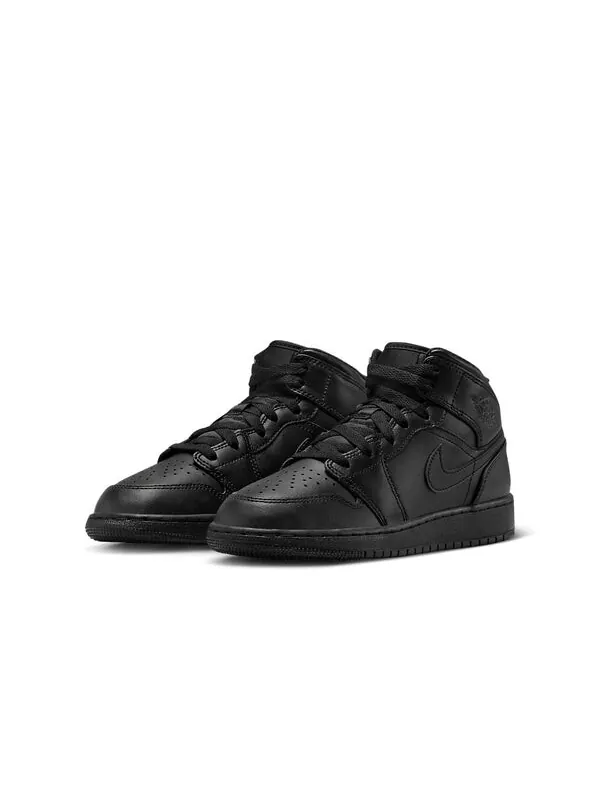 Кроссовки 1 средние Air Jordan — изображение 3 из 4, черный/черный/черный