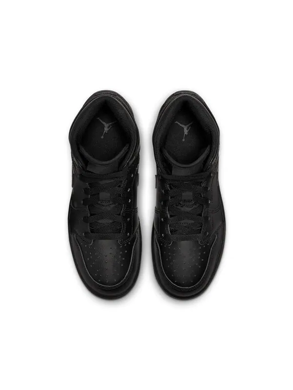 Кроссовки 1 средние Air Jordan — изображение 4 из 4, черный/черный/черный