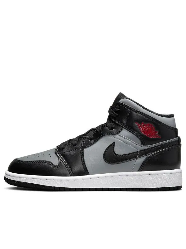 Кроссовки 1 средние Air Jordan — изображение 1 из 4, черный/серый/розовый