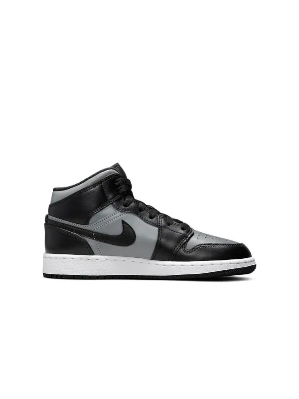 Кроссовки 1 средние Air Jordan — изображение 2 из 4, черный/серый/розовый