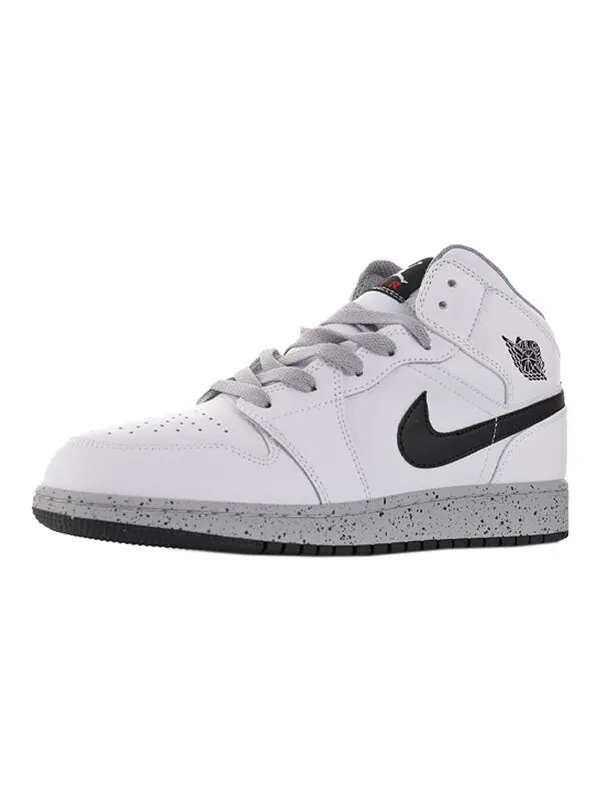 Кроссовки 1 ретро средние Air Jordan — изображение 2 из 4, белый