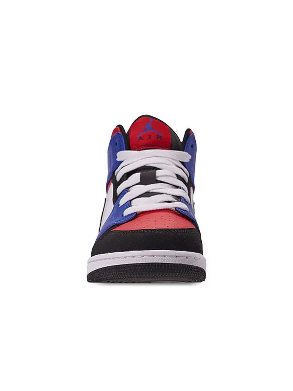 Кроссовки 1 средние Air Jordan — изображение 4 из 4, белый/черный--красный