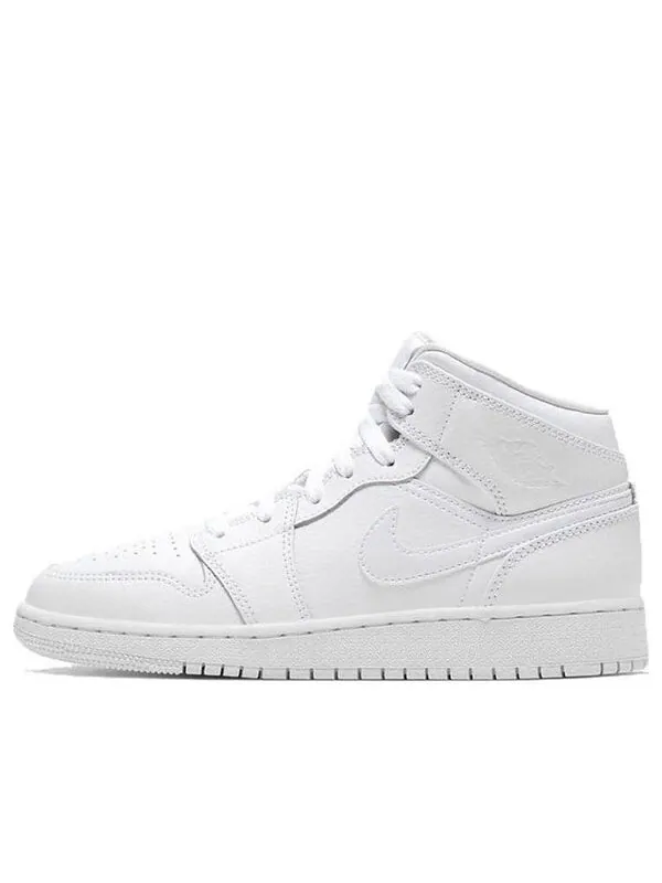 Кроссовки 1 средние Air Jordan — изображение 1 из 4, белый