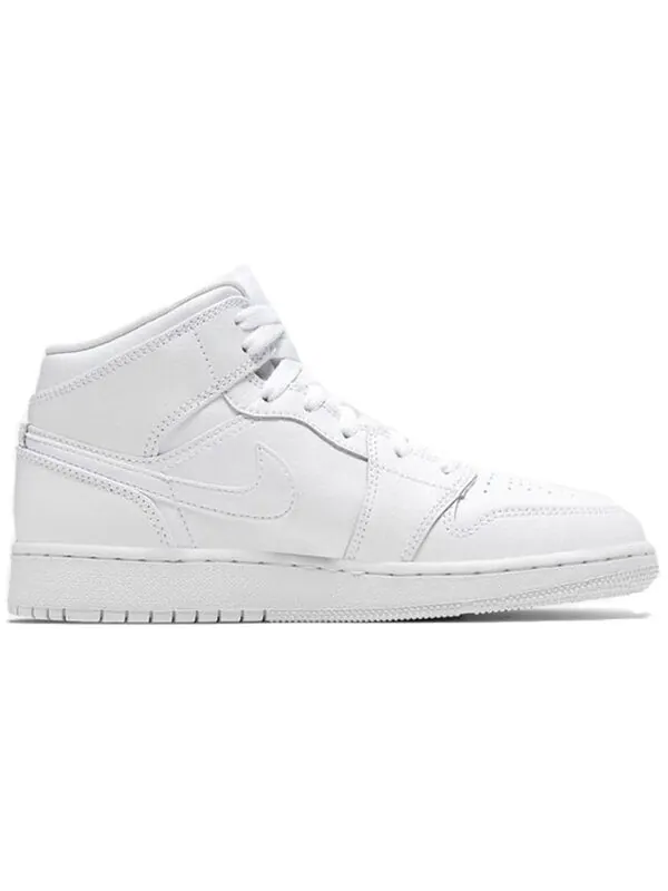 Кроссовки 1 средние Air Jordan — изображение 2 из 4, белый