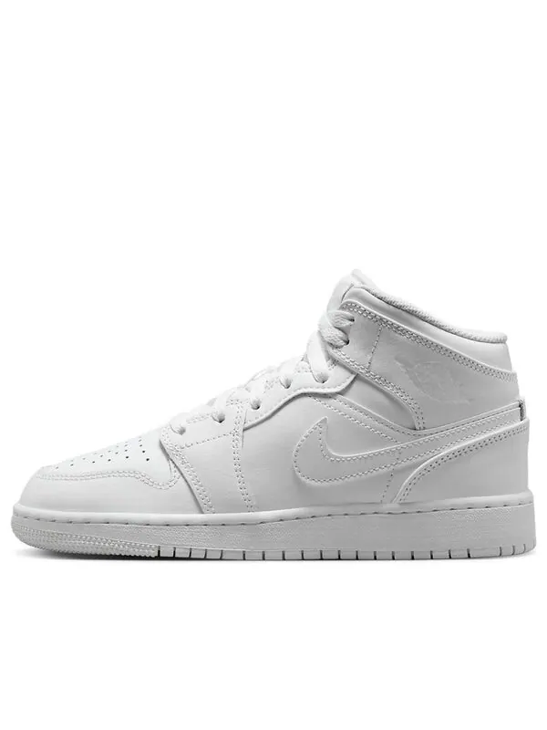 Кроссовки 1 средние Air Jordan — изображение 1 из 4, белый/белый/белый