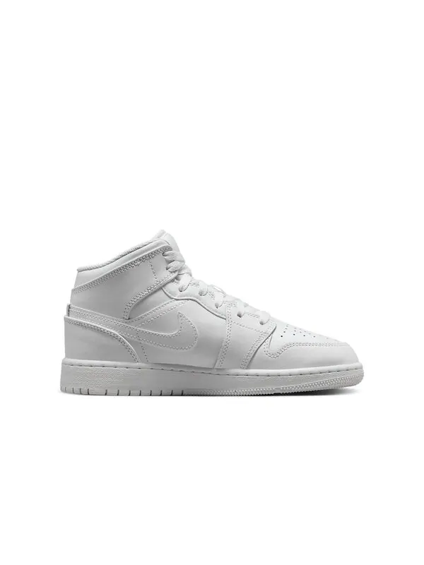 Кроссовки 1 средние Air Jordan — изображение 2 из 4, белый/белый/белый