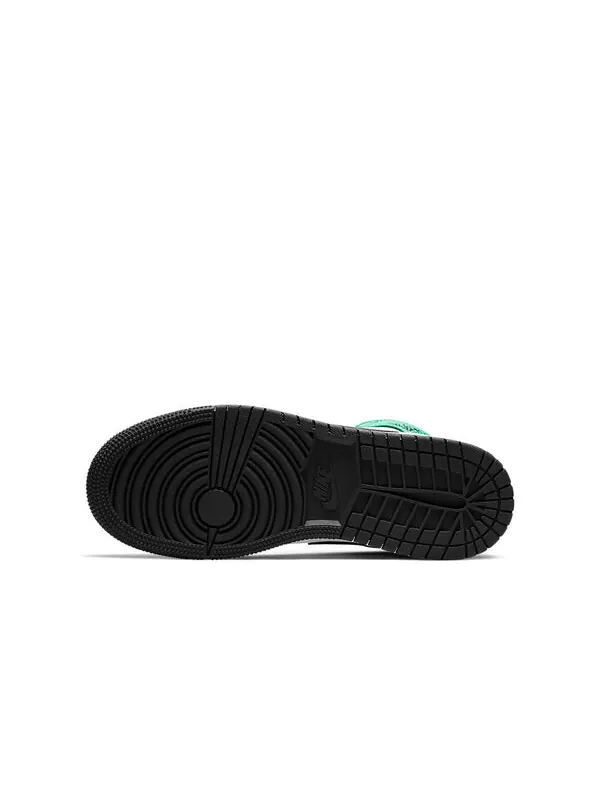 Кроссовки 1 средние Air Jordan — изображение 3 из 3, белый/черный--зеленый