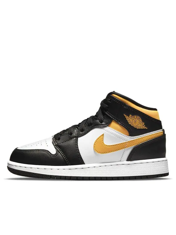 Кроссовки 1 средние Air Jordan — изображение 1 из 4, белый/черный