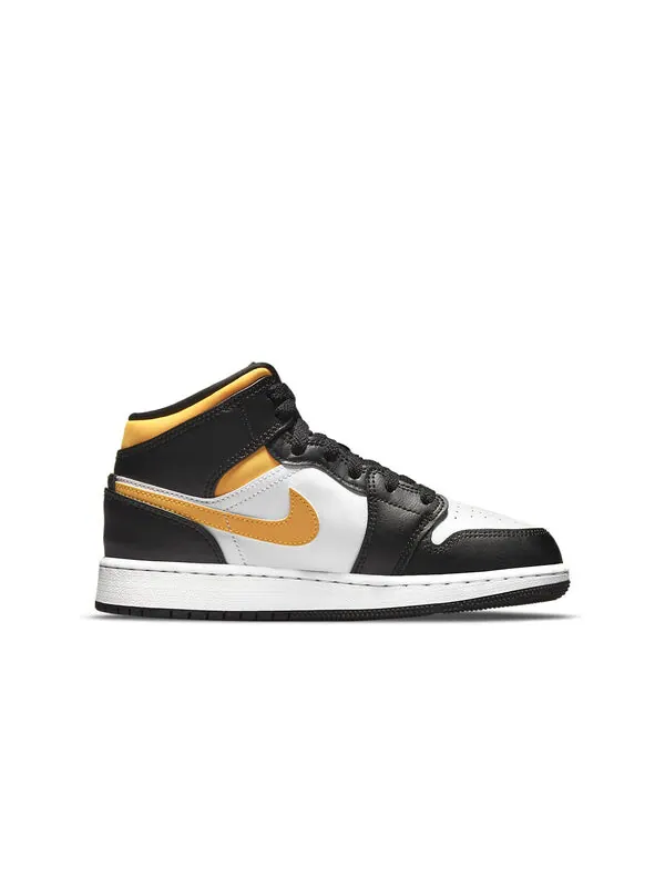 Кроссовки 1 средние Air Jordan — изображение 2 из 4, белый/черный