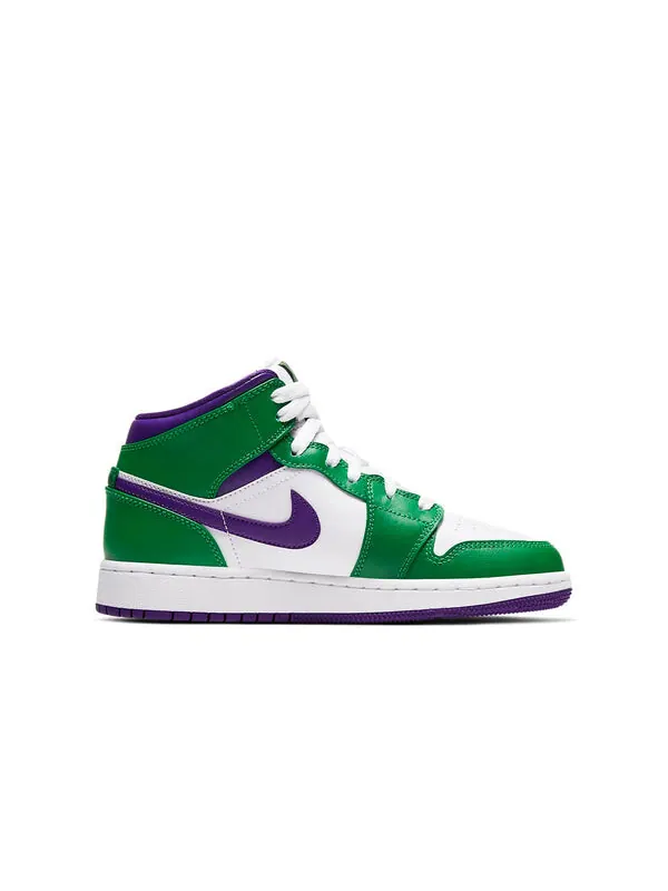 Кроссовки 1 средние Air Jordan — изображение 2 из 4, зеленый