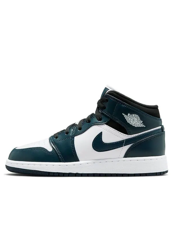 Кроссовки 1 средние Air Jordan — изображение 1 из 4, черный/белый