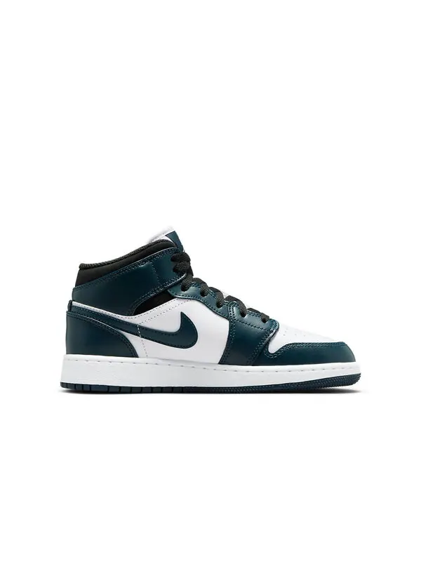Кроссовки 1 средние Air Jordan — изображение 2 из 4, черный/белый