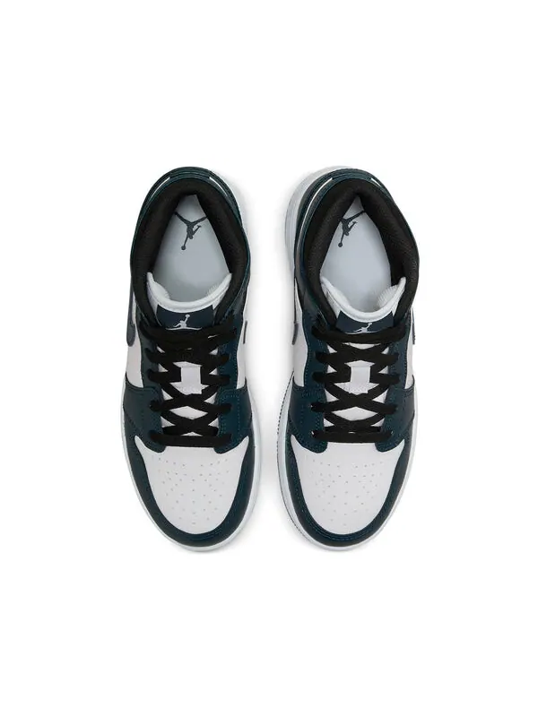 Кроссовки 1 средние Air Jordan — изображение 4 из 4, черный/белый
