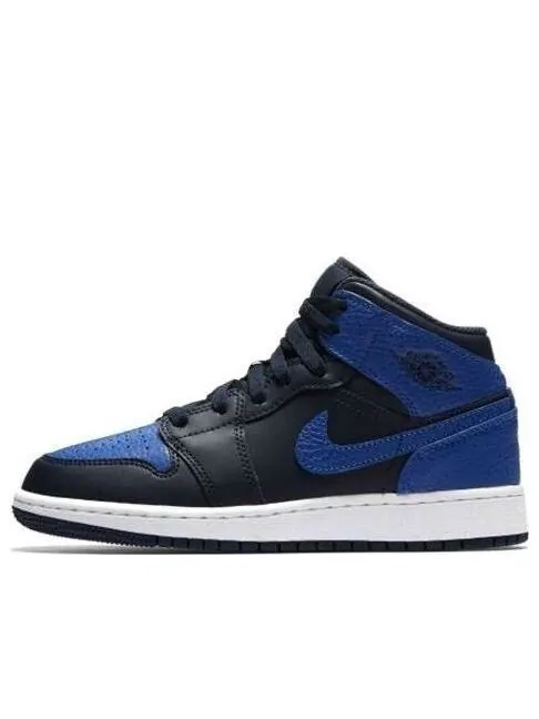 Кроссовки 1 ретро средние Air Jordan — изображение 1 из 4, темно-синий