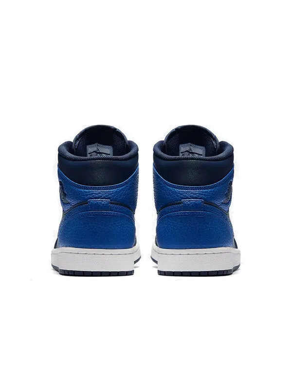 Кроссовки 1 ретро средние Air Jordan — изображение 4 из 4, темно-синий