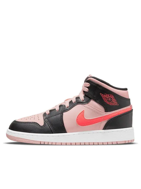 Кроссовки 1 средние Air Jordan — изображение 1 из 4, розовый//черный