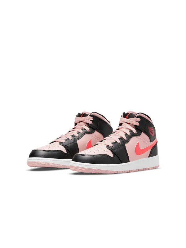 Кроссовки 1 средние Air Jordan — изображение 3 из 4, розовый//черный